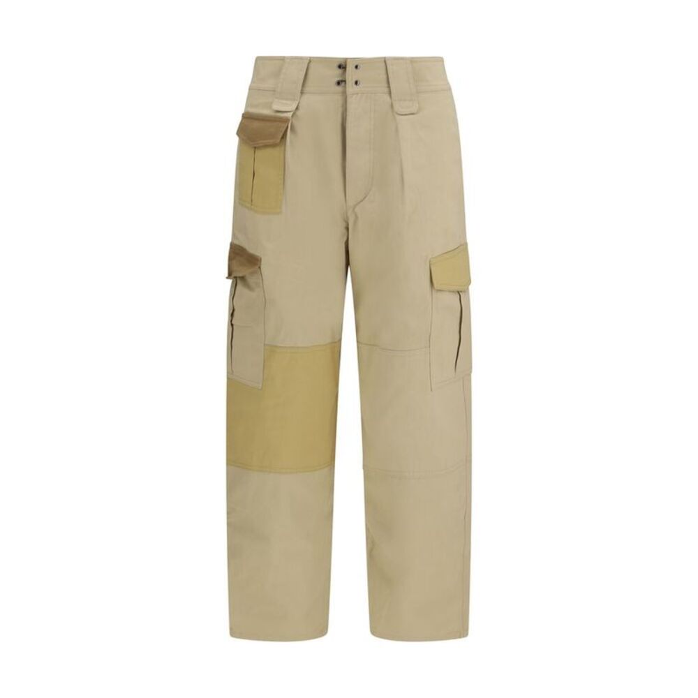 Isabel Marant Étoile Beige Cotton Cargo Women's Pants